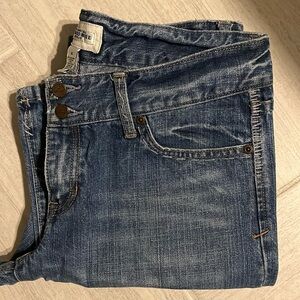 Abercrombie and Fitch, size 6 jeans.